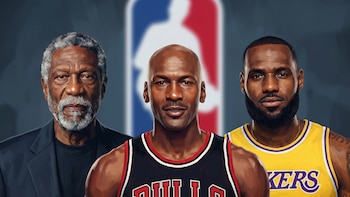 Bill Russell abrió el camino, Michael Jordan lo globalizó y LeBron James mantiene vivo ese legado: la historia de la NBA más allá de la cancha