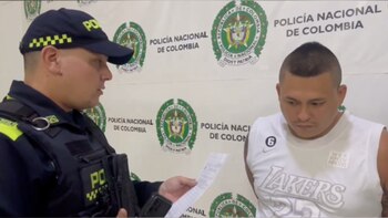 Momentos tras la captura de