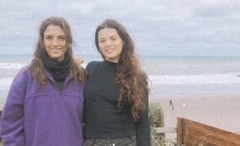 María Socas con su hija Wanda Brenner, quien también es actriz (Instagram)