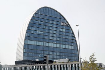 Edificio sede del banco BBVA
