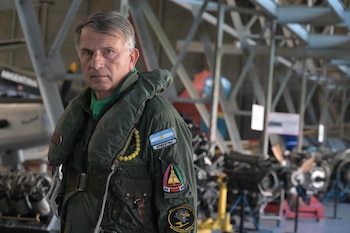Luis Briatore, comodoro retirado de la Fuerza Aérea, charló con DEF sobre las similitudes entre los pilotos de F-16 y Lionel Messi (Foto: Fernando Calzada)