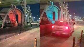 Video: así fue el último cobro manual de peaje en las autopistas de la Ciudad de Buenos Aires