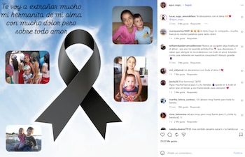 El profundo posteo del hermano de Florencia, la hija mayor del cantante Lucas Sugo