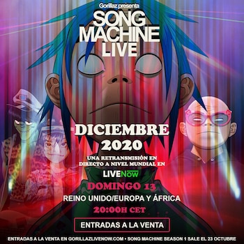 02/12/2020 Gorillaz presentan 'Song Machine