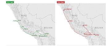 Comerciantes clandestinos desvían dinamita y detonadores justificando compras ante las autoridades regionales. (Captura de pantalñla de Connecta)
