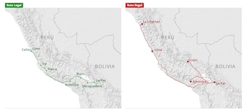 Comerciantes clandestinos desvían dinamita y detonadores justificando compras ante las autoridades regionales. (Captura de pantalñla de Connecta)