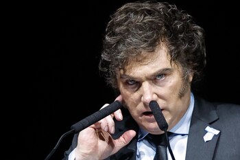 El presidente de Argentina, Javier