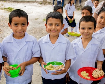Las acciones del Programa Mundial de Alimentos contribuyen a mejorar la nutrición infantil en las escuelas (Cortesía-PMA)