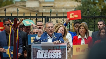 Roy Barreras aún confía en dar la sorpresa en las elecciones del 31 de mayo, al apuntarle al voto de cerca de 5 millones de indecisos - crédito Prensa Roy Barreras