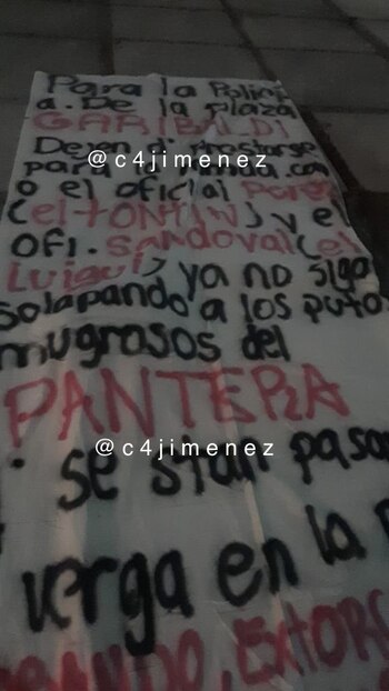 “Para la policía de Plaza