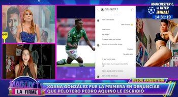 Xoana González recordó cuando Pedro