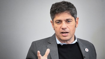 Axel Kicillof en New York