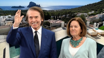 El refugio en el que Raphael y su mujer Natalia Figueroa pasan las vacaciones con sus nietos en Ibiza: más de 700 metros cuadrados con vistas increíbles