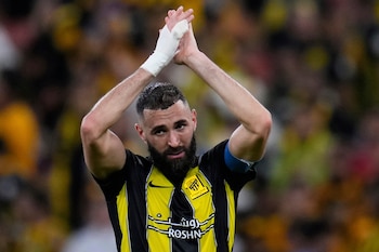 Karim Benzema, agente libre este mercado. (AP Foto/Manu Fernández)