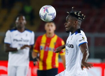 El delantero colombiano, Duvan Zapata