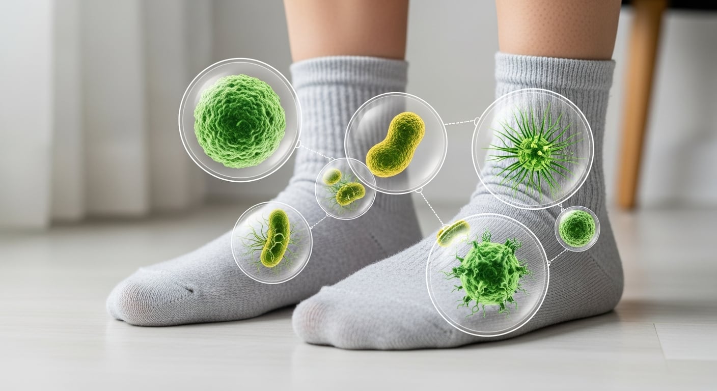 Los cambios hormonales, algunos fármacos, el exceso de peso y la hiperhidrosis pueden aumentar la sudoración y sostener el mal olor en los pies (Imagen Ilustrativa Infobae)
