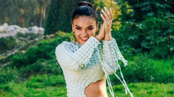 Cielo Torres en Año Nuevo.