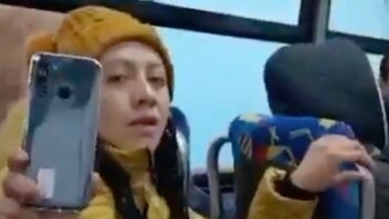 #LadyMeVale: pasajera de autobús en