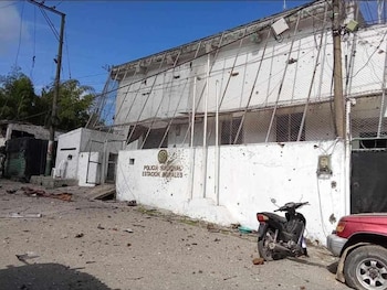 Así quedó la estación de