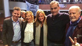 Federico Martelli, Florencia Saintout, Victoria