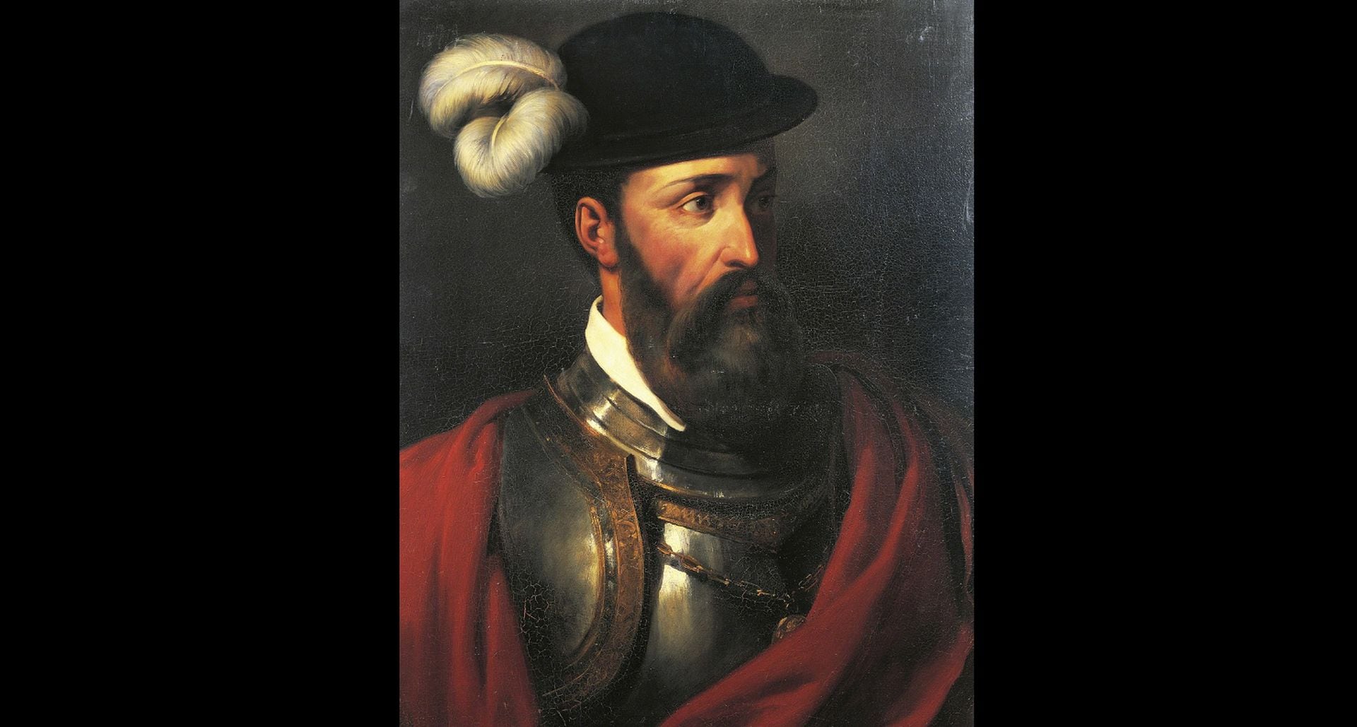 La figura de Francisco Pizarro aparece asociada a la expedición que culminó con la captura del inca Atahualpa y el establecimiento del poder español en el territorio andino. (Amable Paul Coutan)