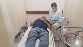 El ataque, grabado en video,