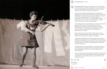 El posteo del INAMU (Instituto