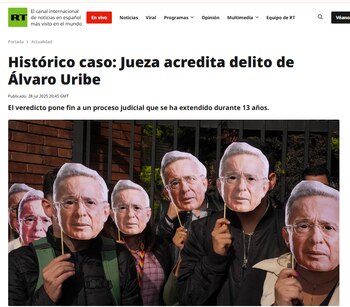 Así reaccionó RT al fallo