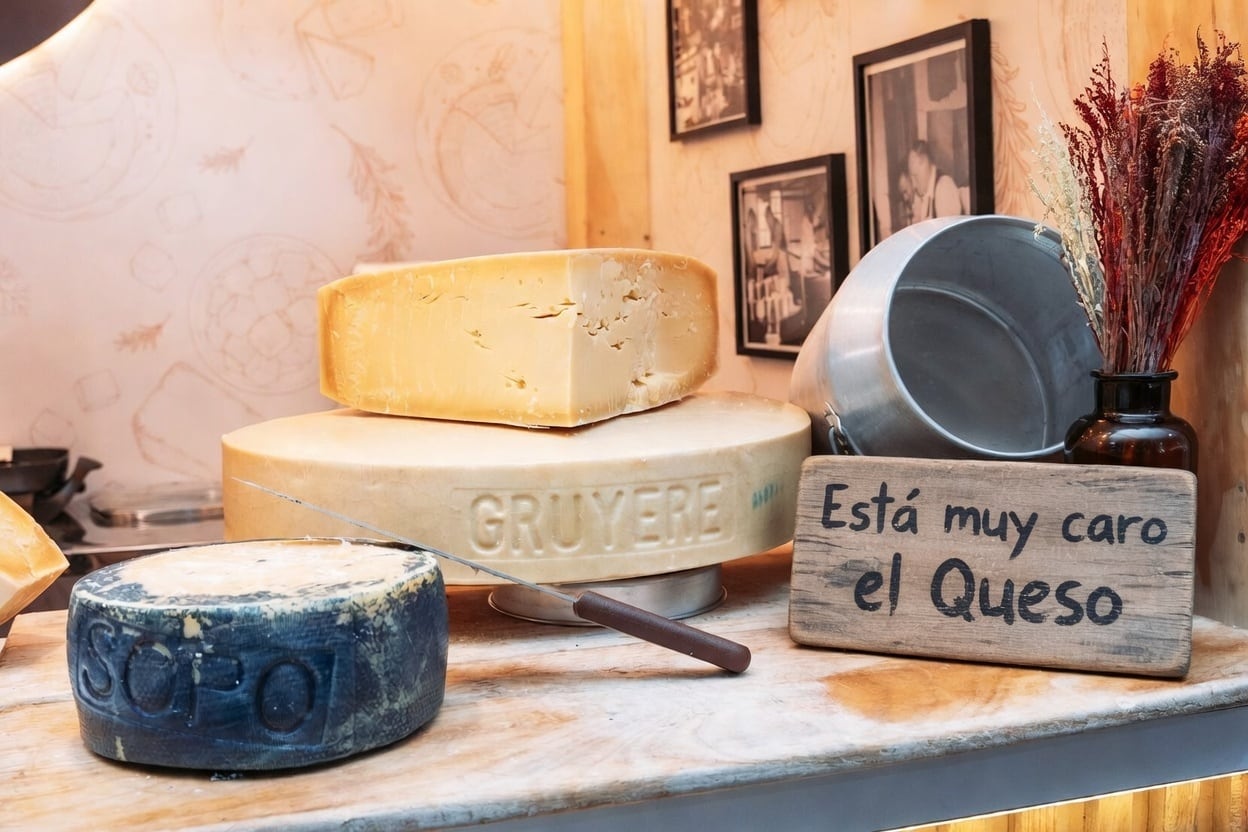 El precio del queso podría subir de 20.000 a más de 30.000 pesos por kilo debido a la menor oferta de leche-crédito Carolina Arias/Colprensa/VisualesIA