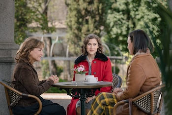 Bianca, Marta e Fina em 'Sonho de Liberdade' (ATRESMEDIA).