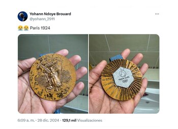 "París 1924", ironizó Yohann Ndoye