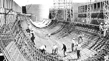 Para construir el túnel se