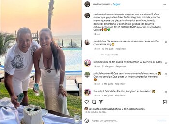 Gianella Marquina, hija de Melissa