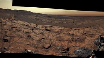 13/01/2021 Panorámica del rover Curiosity