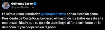 (Publicación: Guillermo Lasso, Expresidente de