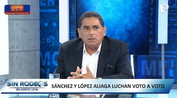 Carlos Álvarez criticou a ONPE e exigiu a renúncia de Corvetto: “Há irregularidades muito graves”. Captura: sem desvio.