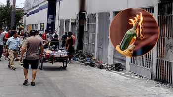 Extorsionadores incendian dos locales en