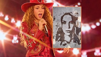 Shakira no ocultó su asombro