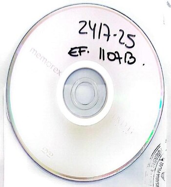 Un DVD secuestrado en el