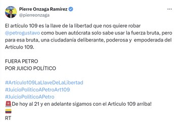 Con esta campaña, el activista