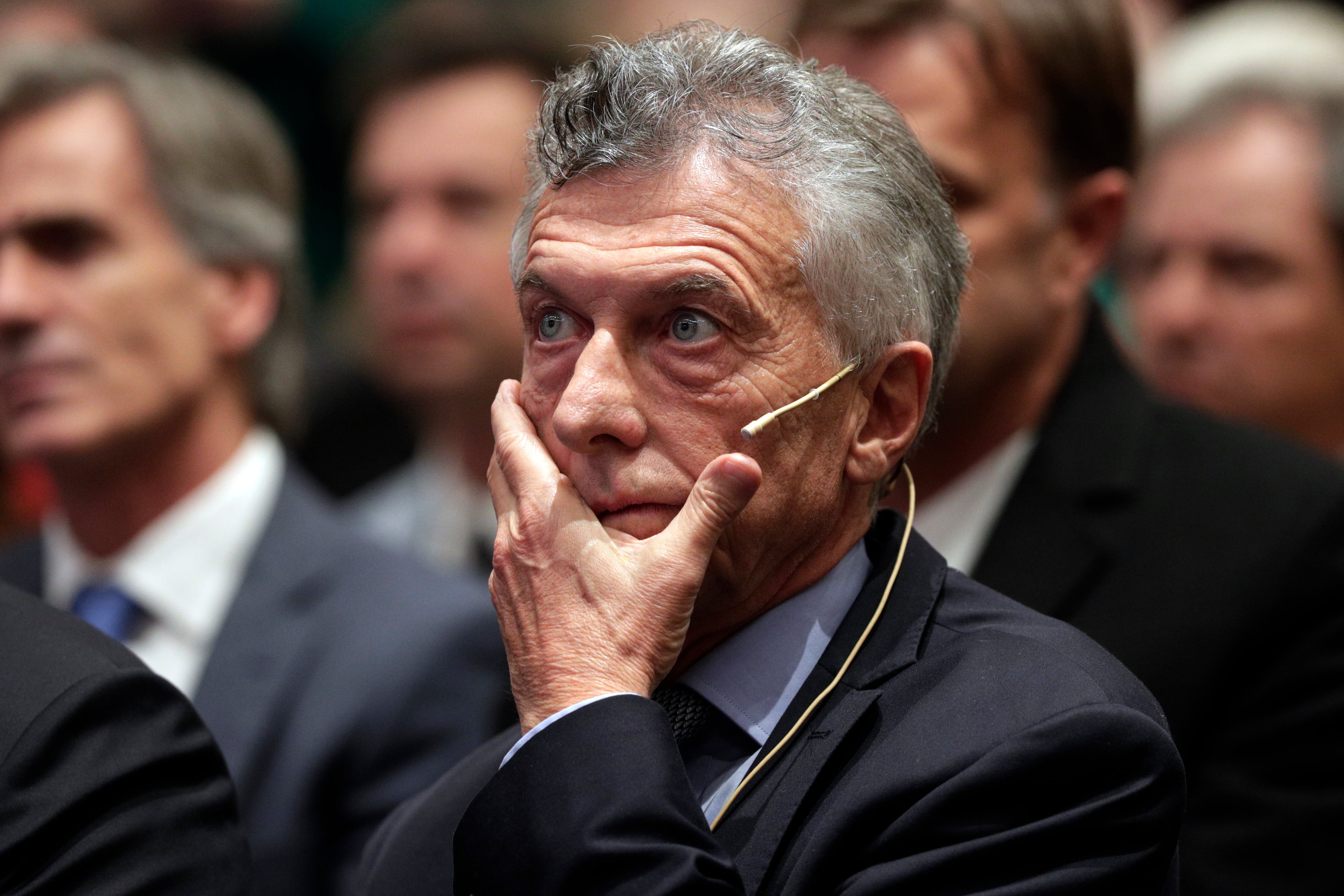 Fotografía de archivo en la que se ve al expresidente de Argentina Mauricio Macri. EFE/ Elvis González