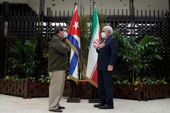 El ministro de Exteriores cubano,