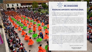 Pronunciamiento del Colegio de Abogado