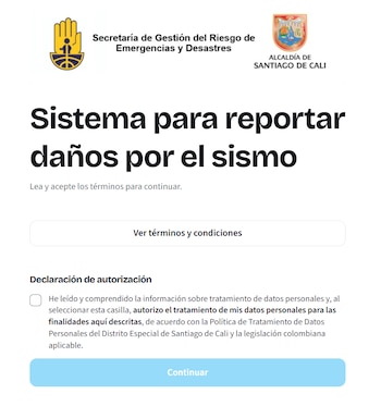 La plataforma digital evita registros duplicados porque cada dirección es única y mantiene vigentes los reportes migrados desde la línea de WhatsApp 310 229 9708 - crédito Alcaldía de Cali