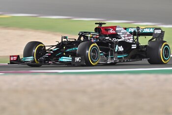 El piloto Lewis Hamilton, en