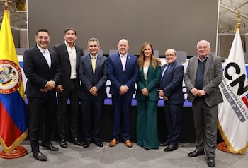 Cristian Quiroz renunció a la presidencia del Consejo Nacional Electoral y Benjamín Ortiz fue elegido como su reemplazo en el CNE - crédito CNE
