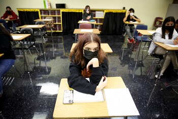 Los niños, que han pasado