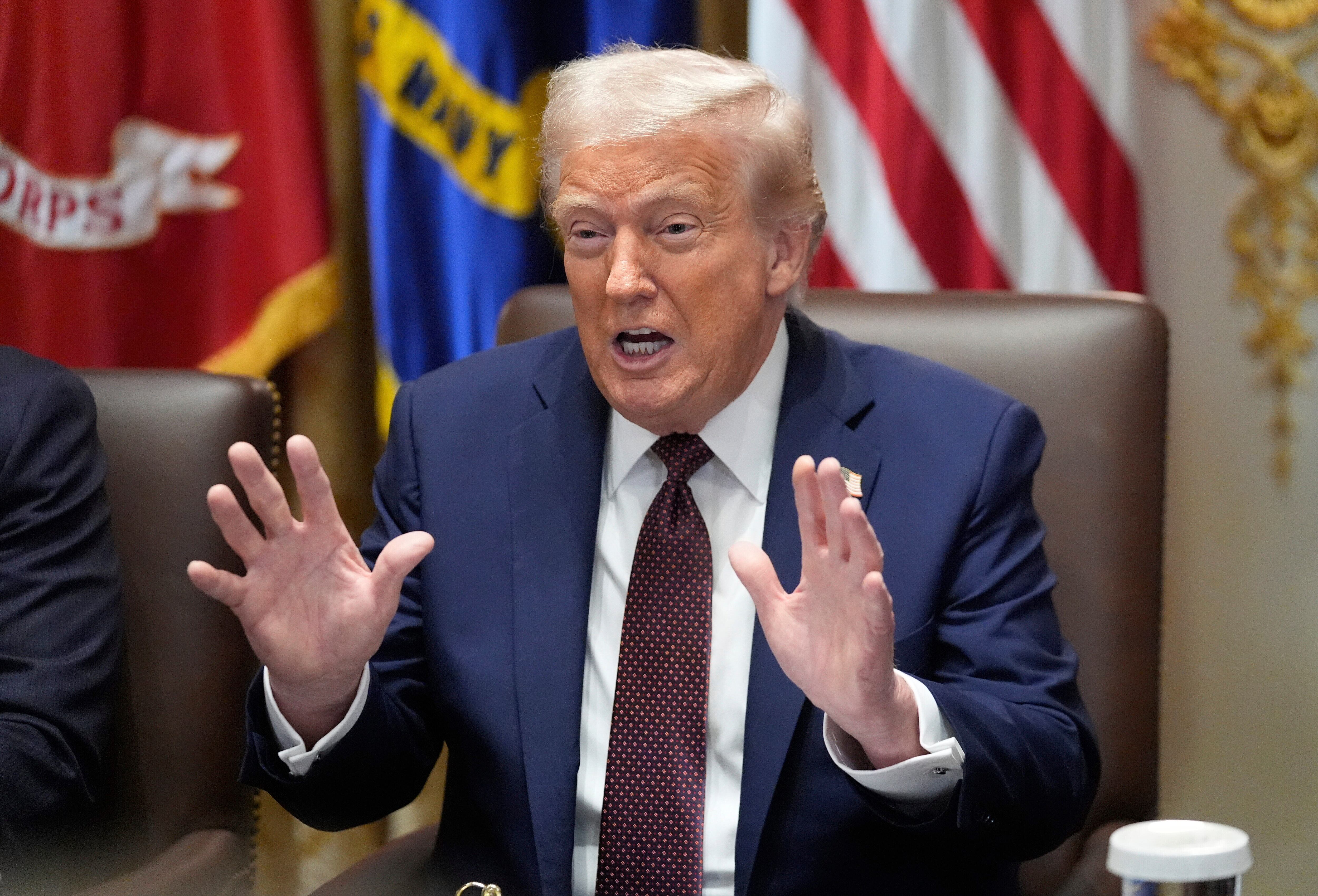 Milei continúa planeando una reunión bilateral con Trump (AP Foto/Mark Schiefelbein)