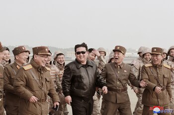North Korean leader Kim Jong