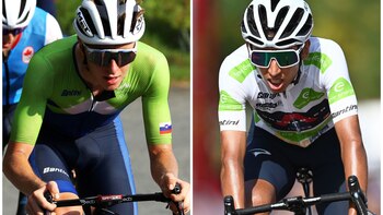 Egan Bernal y Tadej Pogacar: